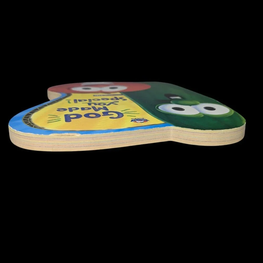 Veggie Tales Zonder Kids 2002 God Made You Special Large Board Book